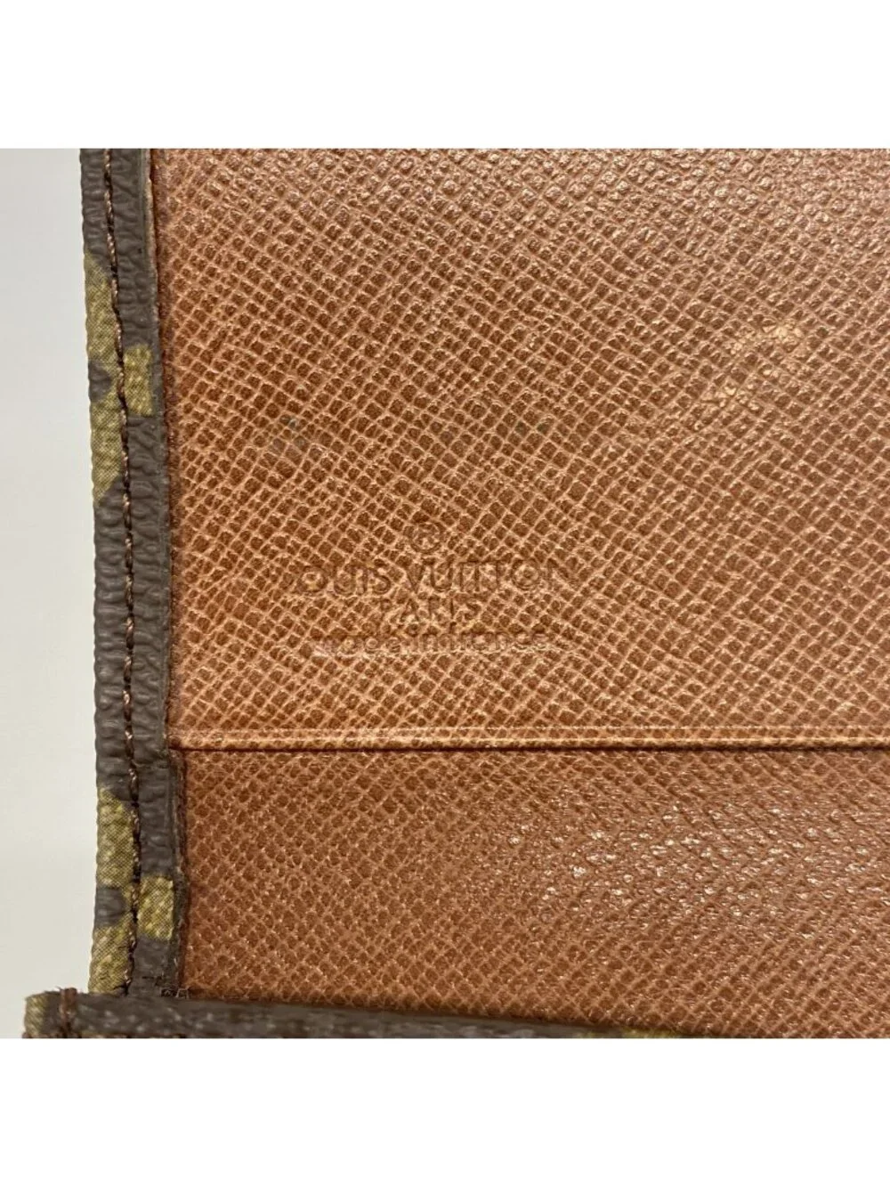 Louis Vuitton Pouch Monogram Pochette Mules 20 Brown